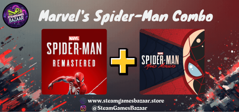 Marvel's Spider-Man Combo Pack Marvel's Spider-Man Combo Pack - Preloaded Steam Account - Buy Online at SteamGamesBazaar